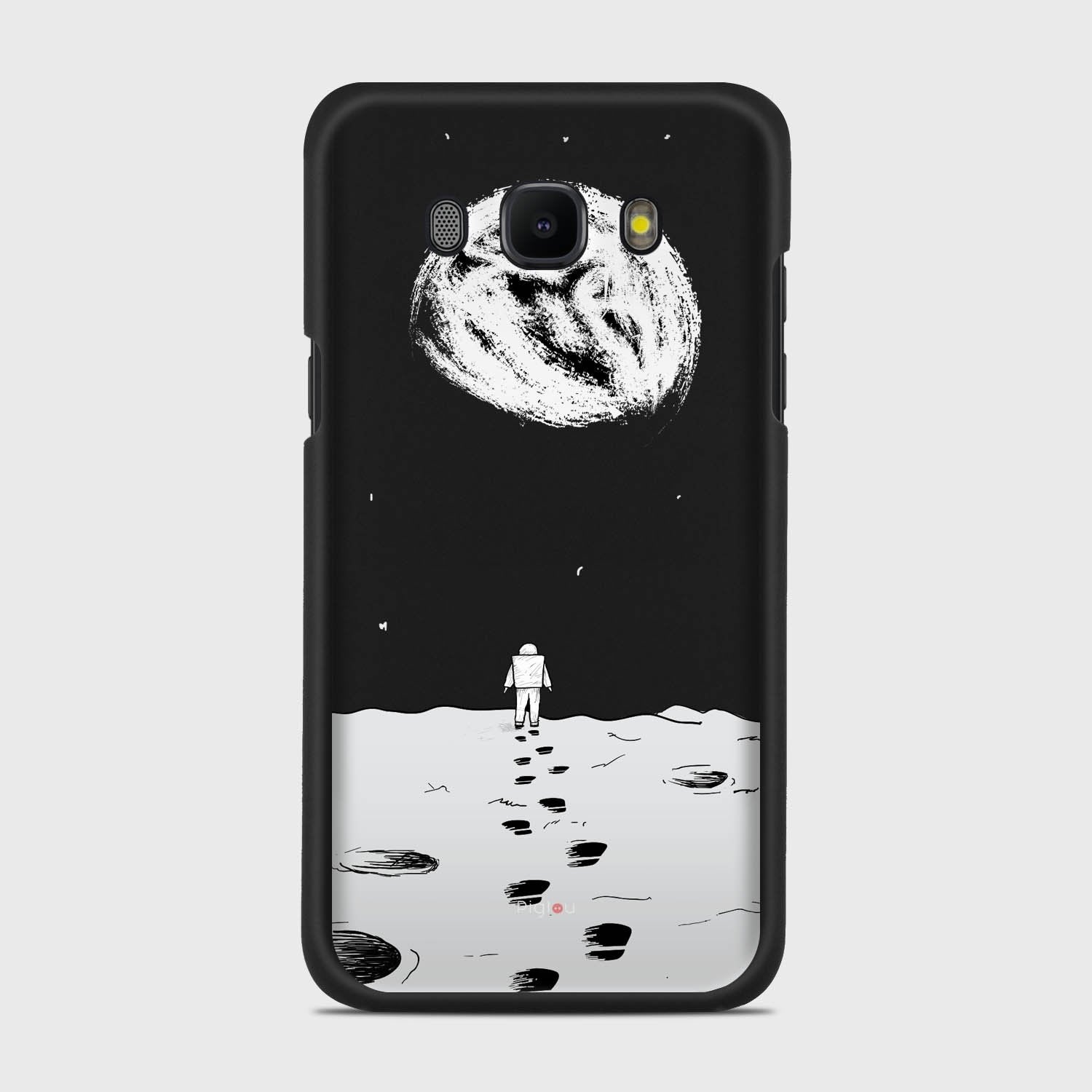 MOON WALK Samsung Galaxy J5 (2016) case - thin fit matte black (D92)