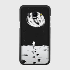 MOON WALK Samsung Galaxy J5 (2016) case - thin fit matte black (D92)