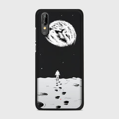 MOON WALK Huawei P20 case - thin fit matte black (D92)
