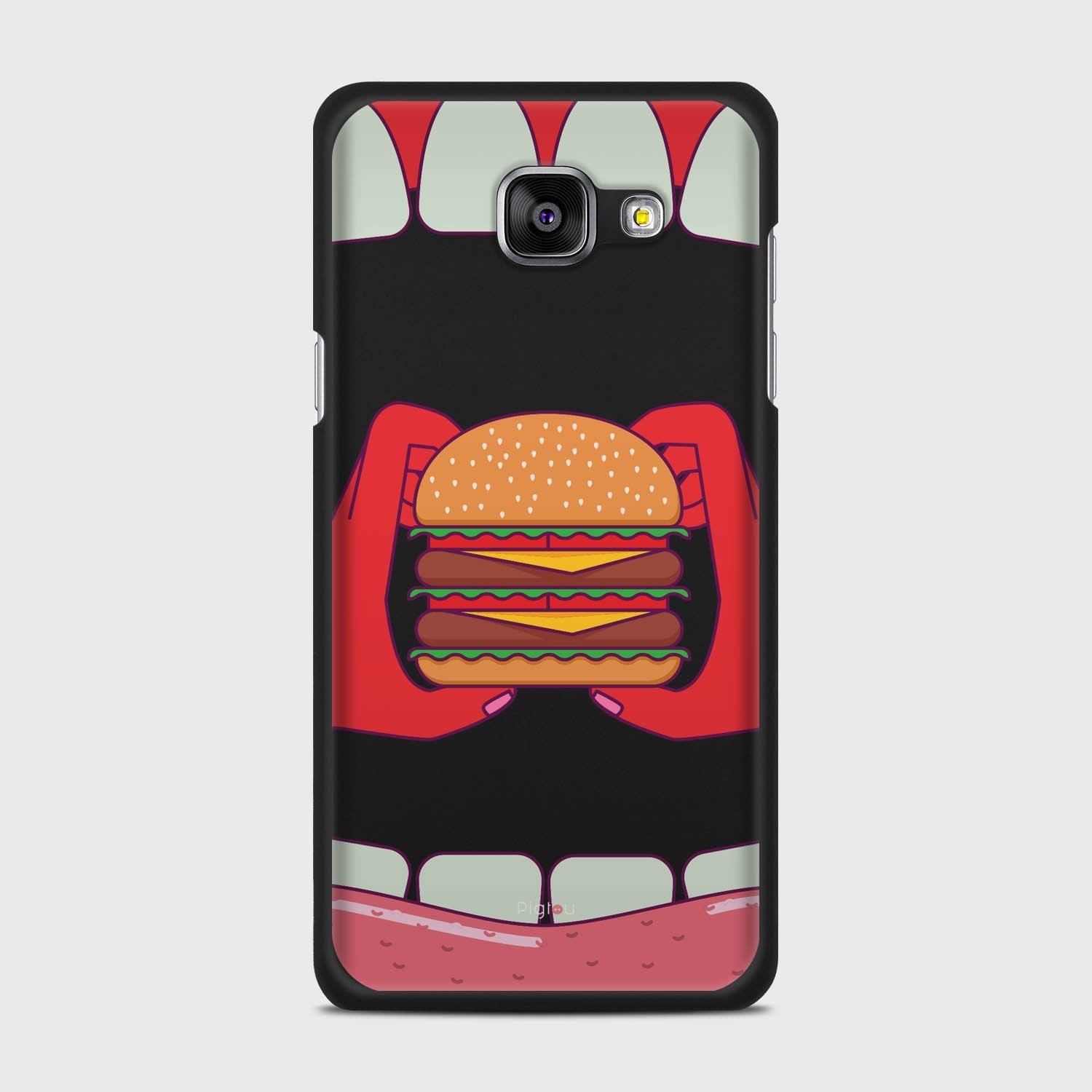 BURGER Samsung Galaxy A5 (2016) case - thin fit matte black (D93)