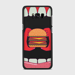 BURGER Samsung Galaxy S8 Plus case - thin fit matte black (D93)