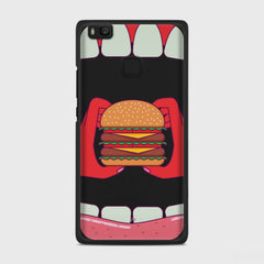 BURGER Huawei P9 Lite case - thin fit matte black (D93)