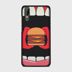 BURGER Huawei P20 case - thin fit matte black (D93)