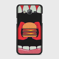 BURGER Samsung Galaxy J5 (2015) case - thin fit matte black (D93)