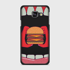 BURGER Samsung Galaxy A3 (2016) case - thin fit matte black (D93)