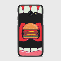 BURGER Samsung Galaxy A3 (2017) case - thin fit matte black (D93)
