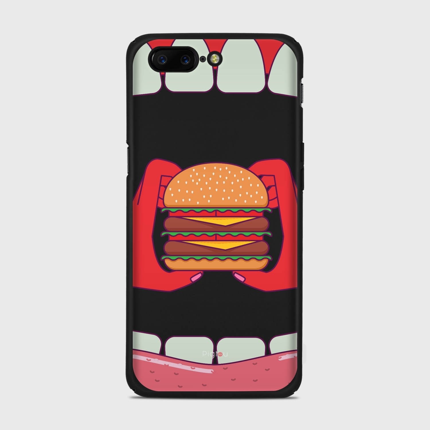 BURGER Samsung Galaxy A3 (2015) case - thin fit matte black (D93)