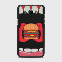BURGER Samsung Galaxy J5 (2016) case - thin fit matte black (D93)
