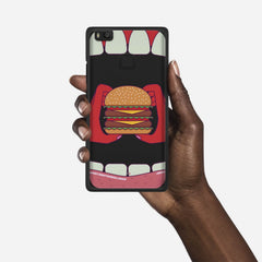 BURGER Huawei P9 Lite case - thin fit matte black (D93)