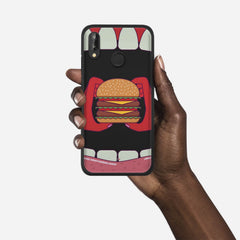 BURGER Huawei P20 Lite case - thin fit matte black (D93)