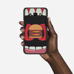BURGER Samsung Galaxy J5 (2016) case - thin fit matte black (D93)