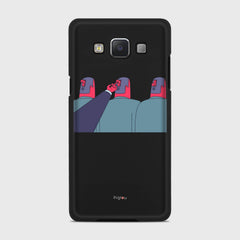 TURN ME OFF Samsung Galaxy A5 (2015) case - thin fit matte black (D94)