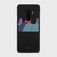 TURN ME OFF Samsung Galaxy S9 Plus case - thin fit matte black (D94)