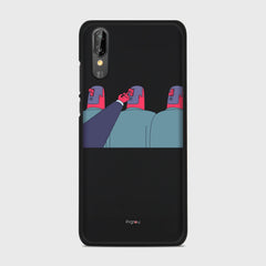 TURN ME OFF Huawei P20 case - thin fit matte black (D94)