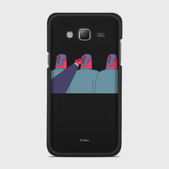 TURN ME OFF Samsung Galaxy J5 (2015) case - thin fit matte black (D94)