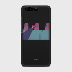 TURN ME OFF Huawei P10 case - thin fit matte black (D94)