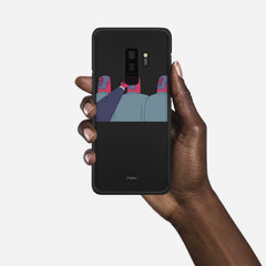 TURN ME OFF Samsung Galaxy S9 Plus case - thin fit matte black (D94)