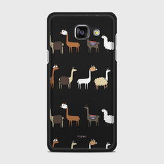 LLAMA FARM Samsung Galaxy A5 (2016) case - thin fit matte black (D95)