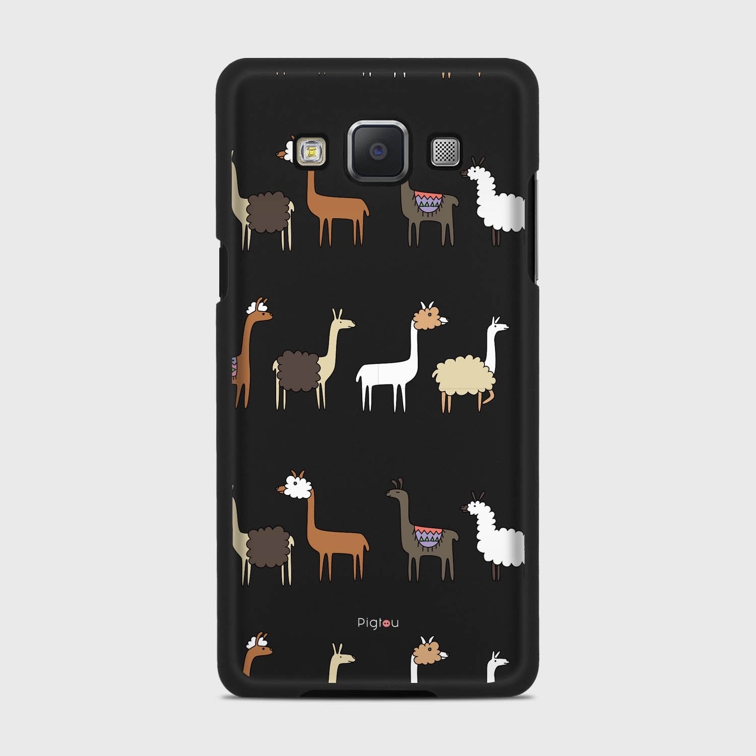 LLAMA FARM Samsung Galaxy A5 (2015) case - thin fit matte black (D95)