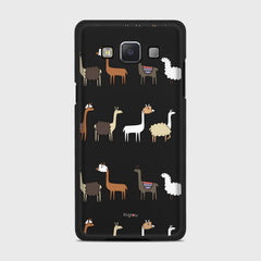 LLAMA FARM Samsung Galaxy A5 (2015) case - thin fit matte black (D95)