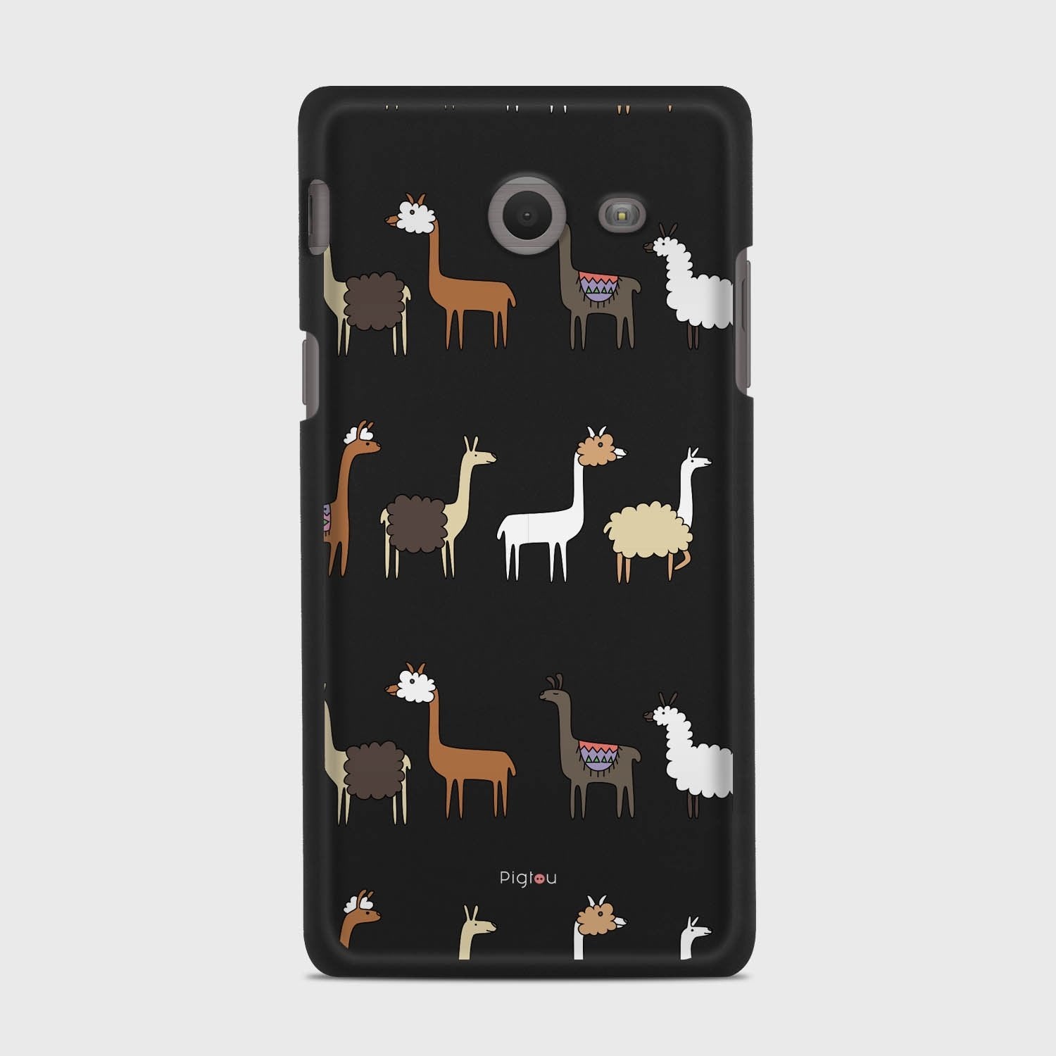 LLAMA FARM Samsung Galaxy J5 (2017) Verizon case - thin fit matte black (D95)