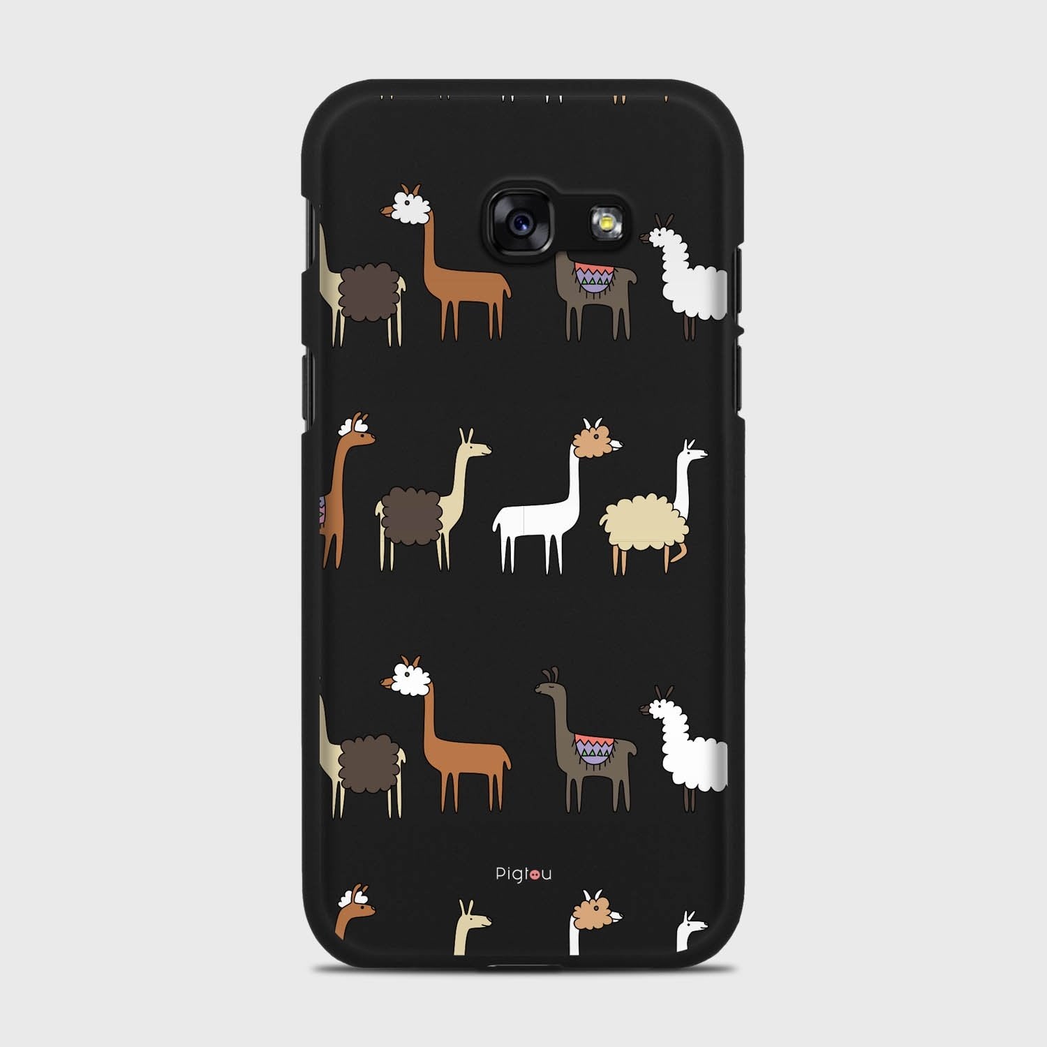 LLAMA FARM Samsung Galaxy A5 (2017) case - thin fit matte black (D95)