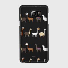 LLAMA FARM Samsung Galaxy Note 5 case - thin fit matte black (D95)