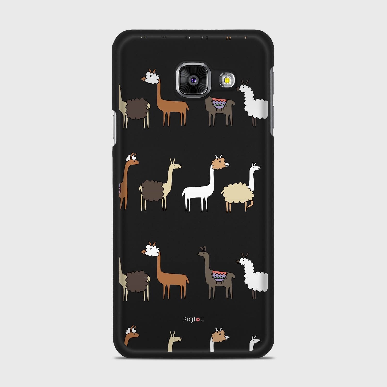 LLAMA FARM Samsung Galaxy A3 (2016) case - thin fit matte black (D95)