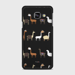 LLAMA FARM Samsung Galaxy A3 (2016) case - thin fit matte black (D95)