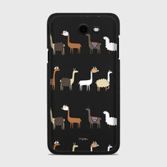 LLAMA FARM Samsung Galaxy J7 (2017) Verizon case - thin fit matte black (D95)