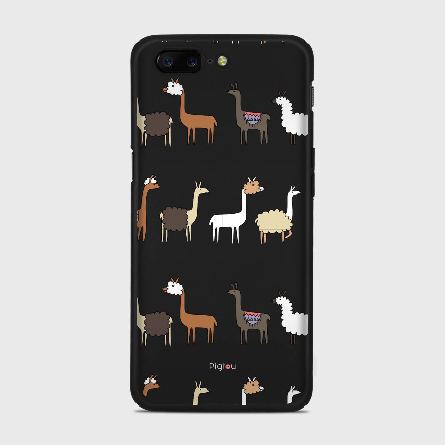 LLAMA FARM Samsung Galaxy A3 (2015) case - thin fit matte black (D95)