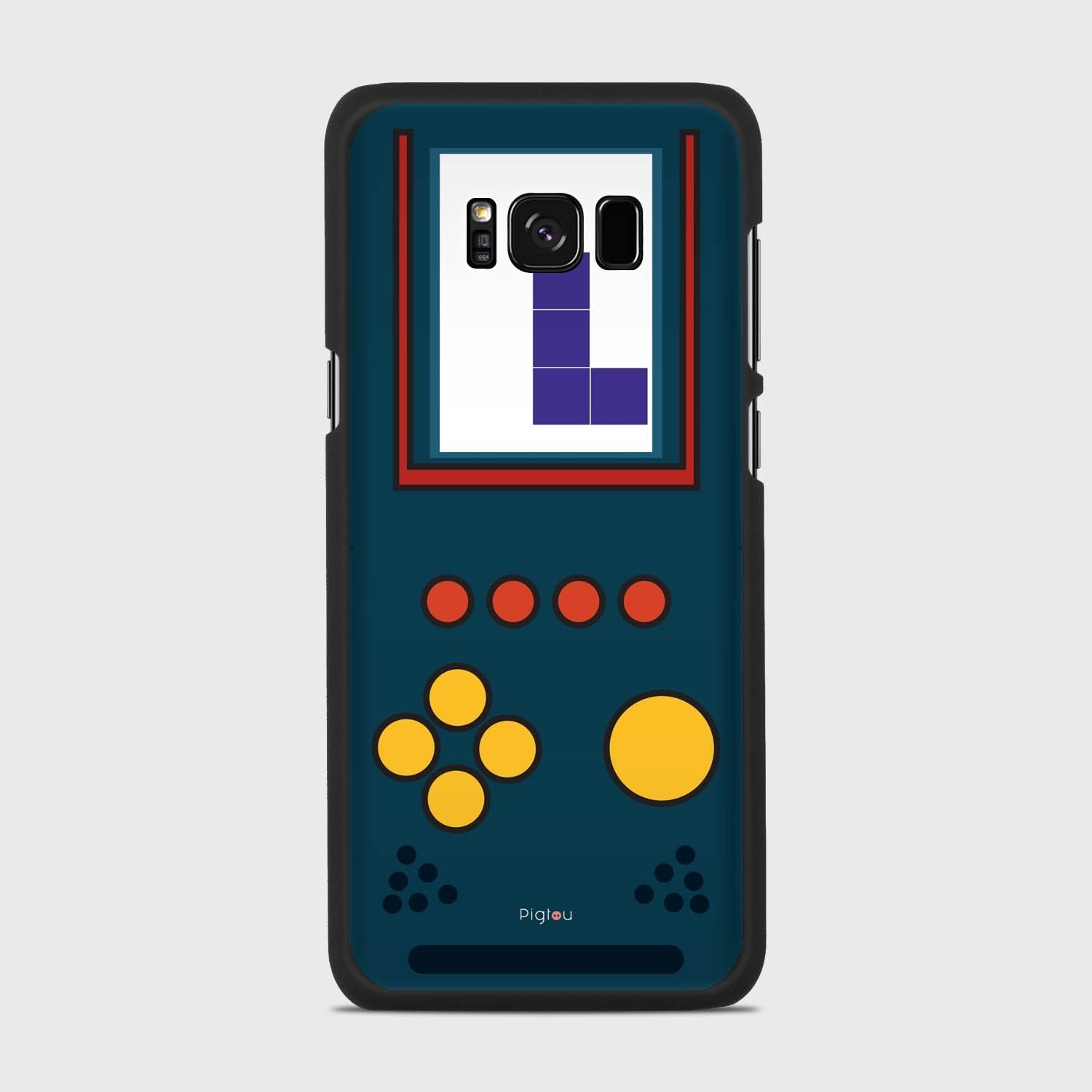 RETRO GAME Samsung Galaxy S8 Plus case - thin fit matte black (D96)