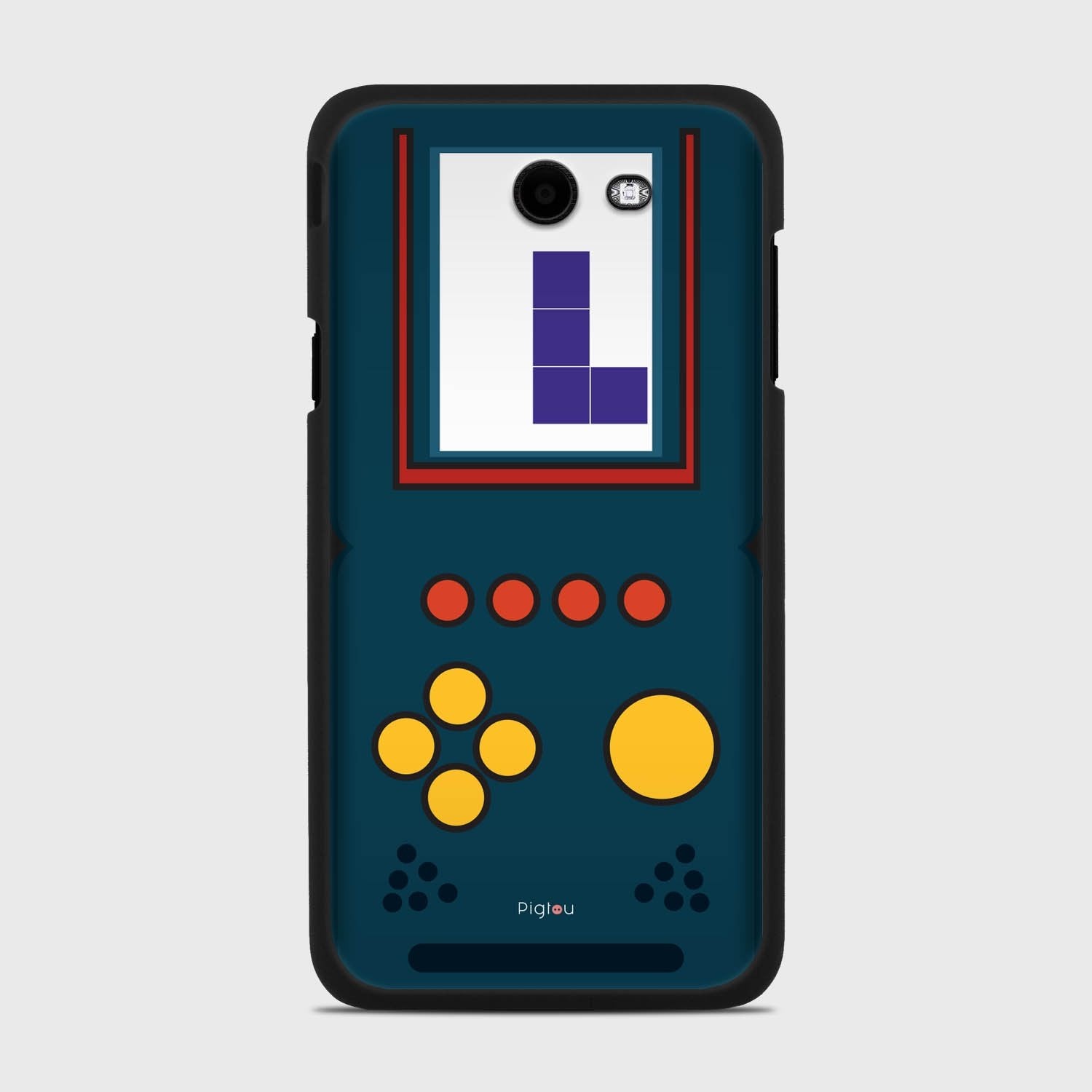 RETRO GAME Samsung Galaxy J7 (2017) Verizon case - thin fit matte black (D96)