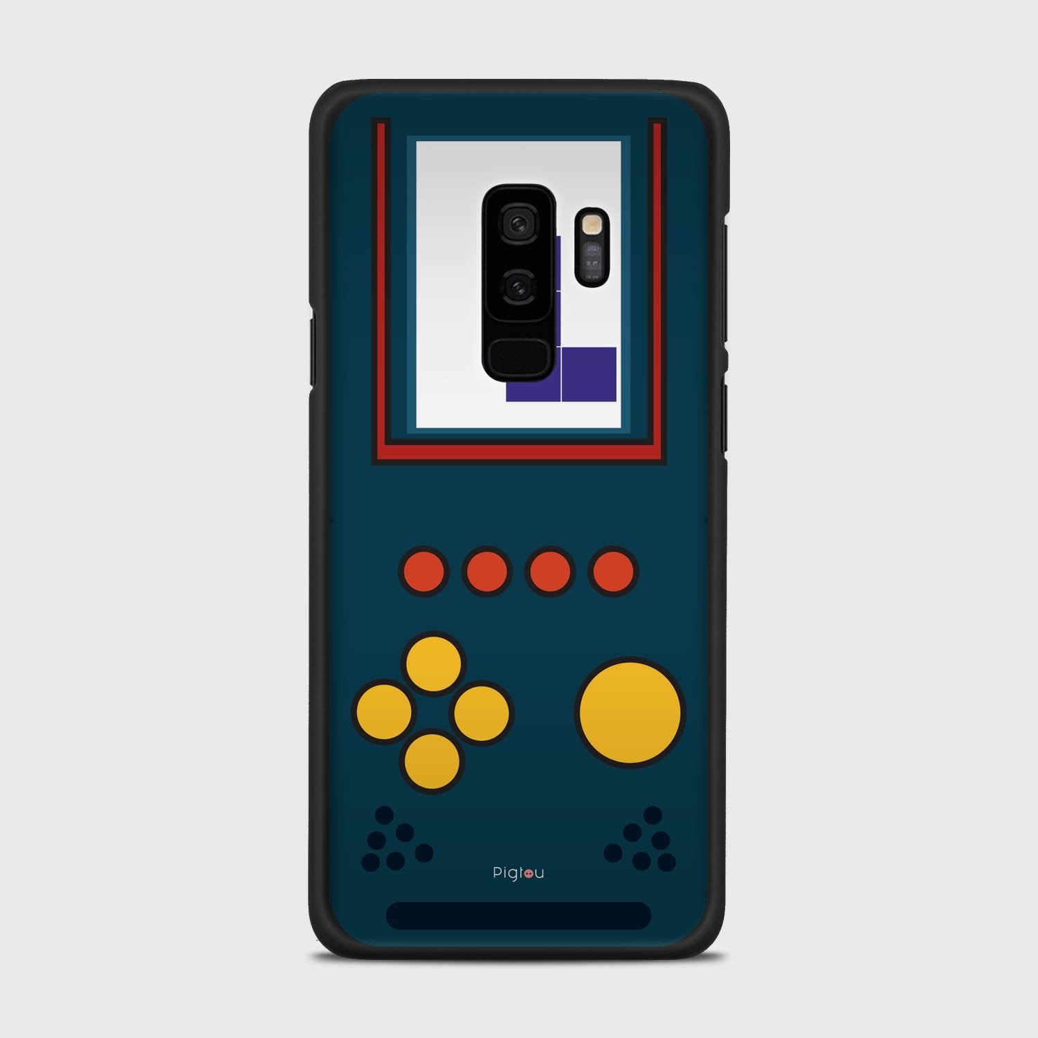 RETRO GAME Samsung Galaxy S9 Plus case - thin fit matte black (D96)