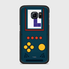 RETRO GAME Samsung Galaxy S6 Edge case - thin fit matte black (D96)
