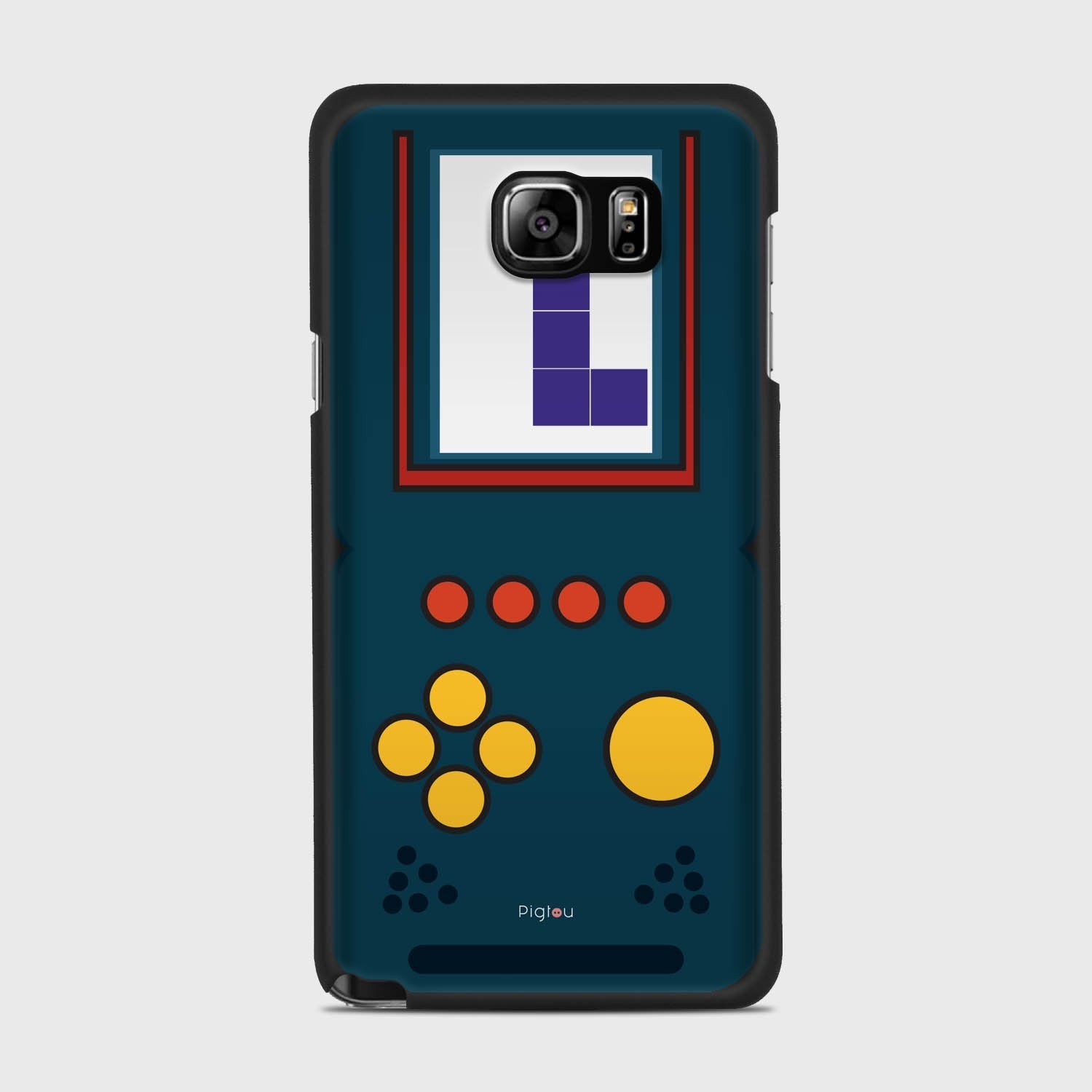 RETRO GAME Samsung Galaxy Note 5 case - thin fit matte black (D96)
