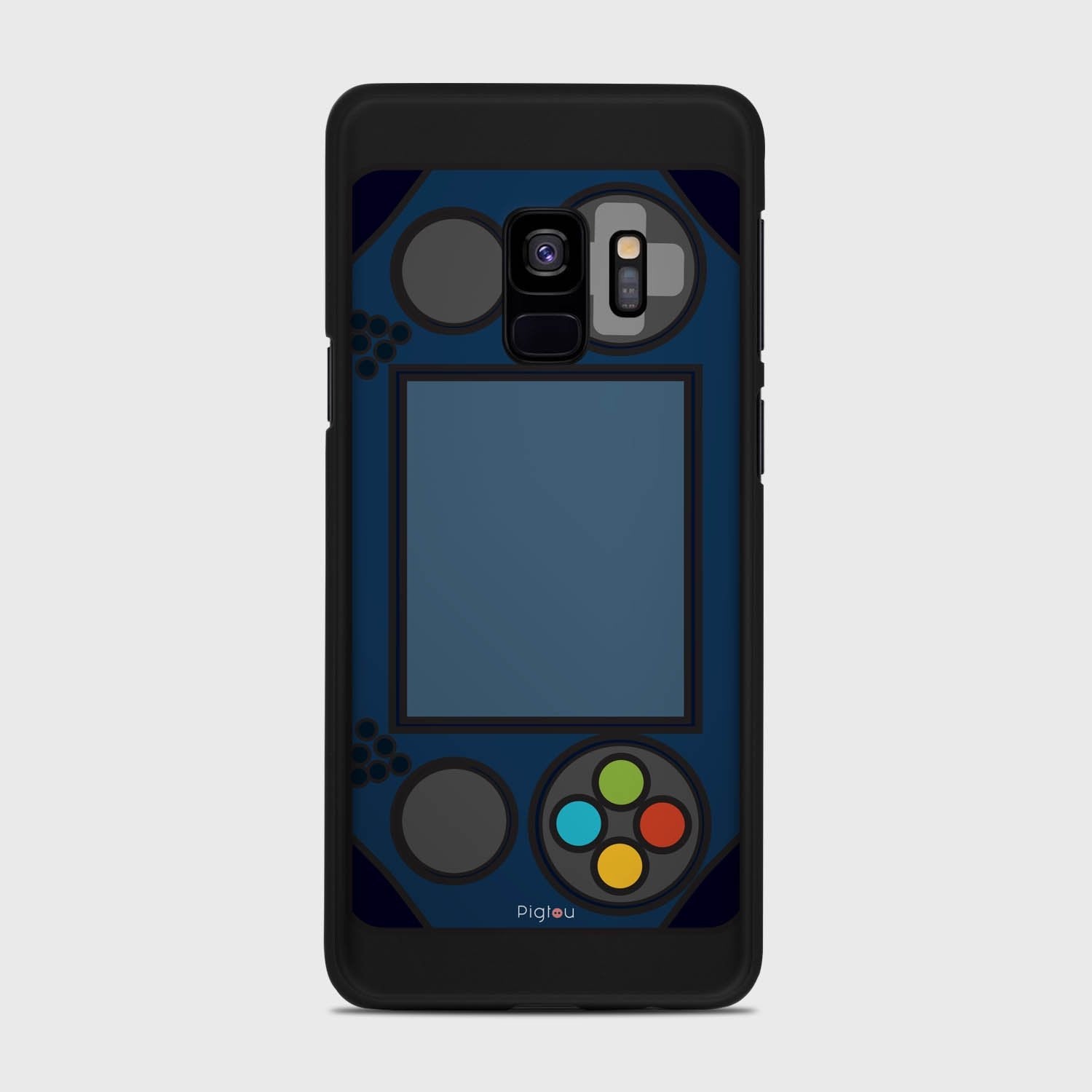 GAME CONSOLE Samsung Galaxy S9 case - thin fit matte black (D97)