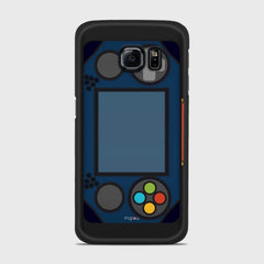 GAME CONSOLE Samsung Galaxy S6 Edge case - thin fit matte black (D97)