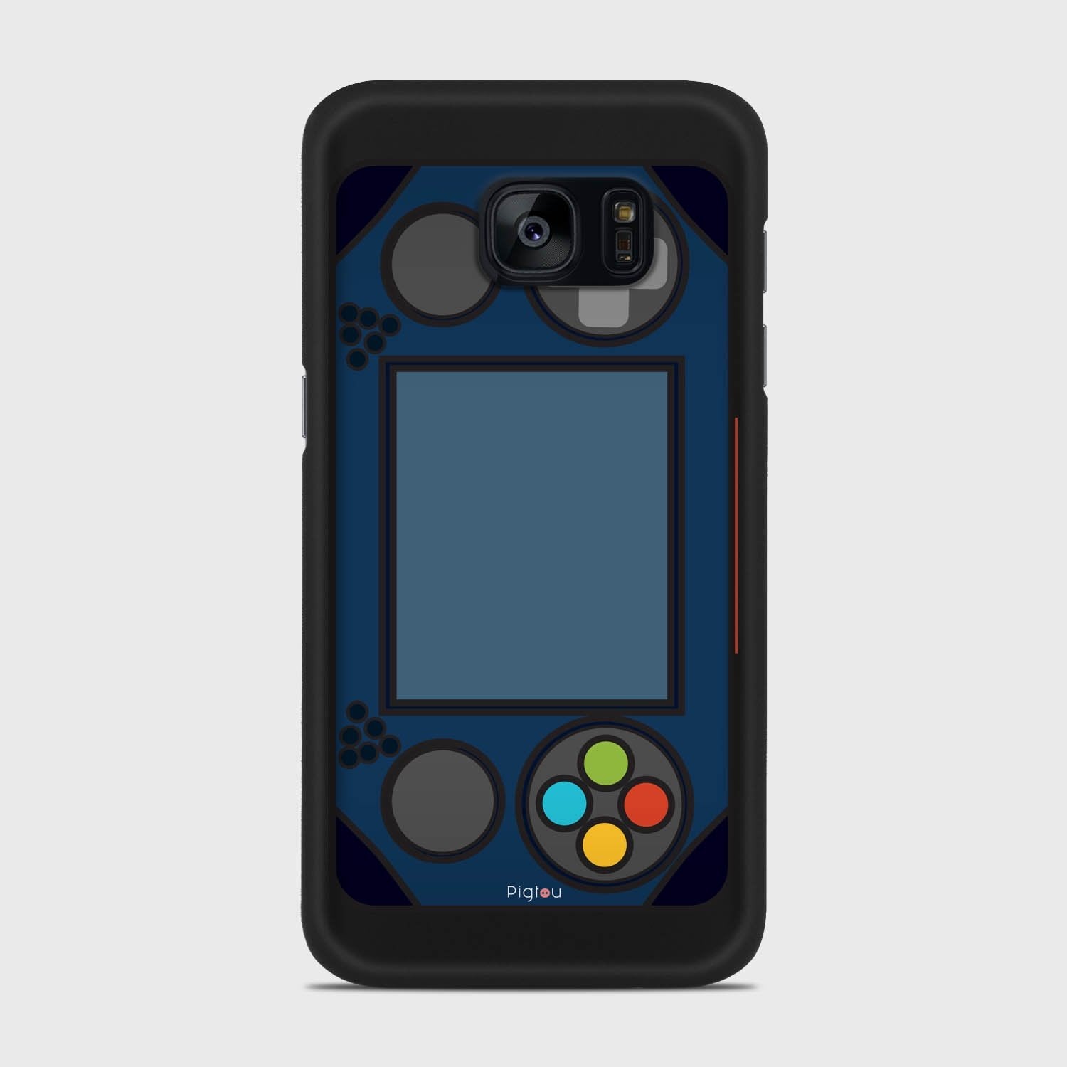 GAME CONSOLE Samsung Galaxy S7 Edge case - thin fit matte black (D97)