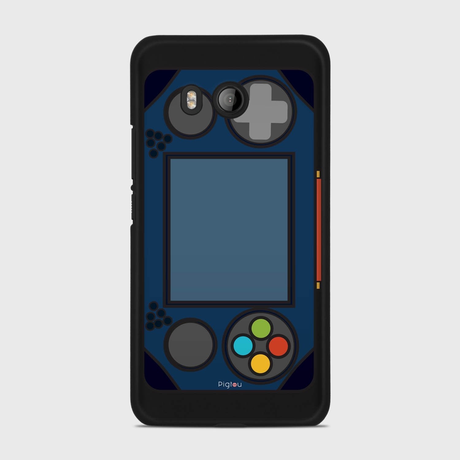 GAME CONSOLE HTC U11 case - thin fit matte black (D97)