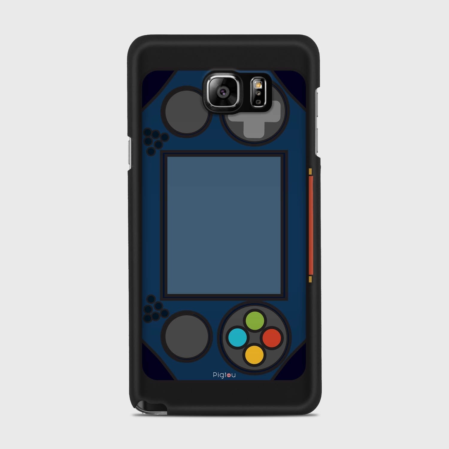 GAME CONSOLE Samsung Galaxy Note 5 case - thin fit matte black (D97)