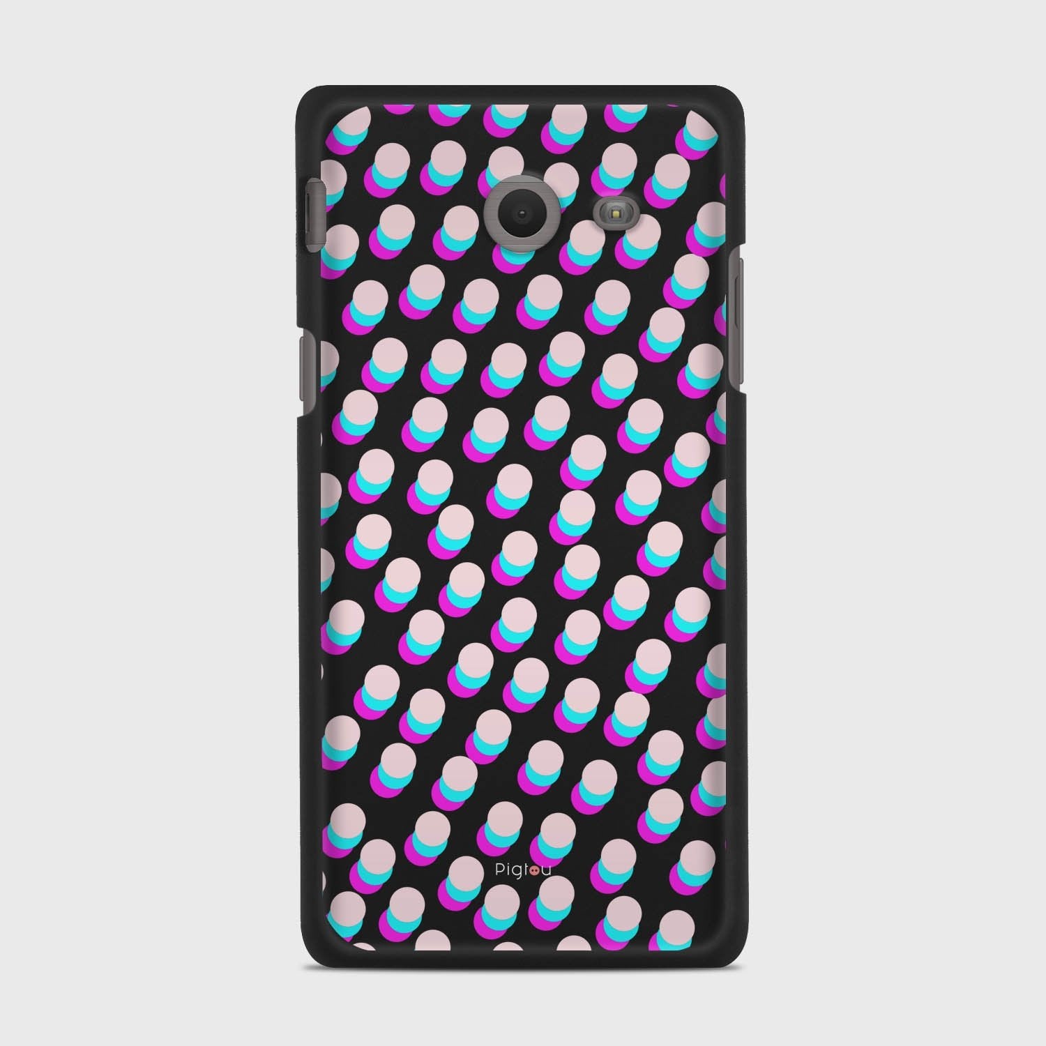 SIMPLY DOTS Samsung Galaxy J5 (2017) Verizon case - thin fit matte black (D98)