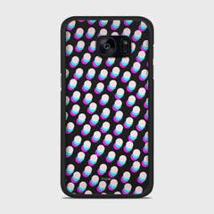 SIMPLY DOTS Samsung Galaxy S7 Edge case - thin fit matte black (D98)