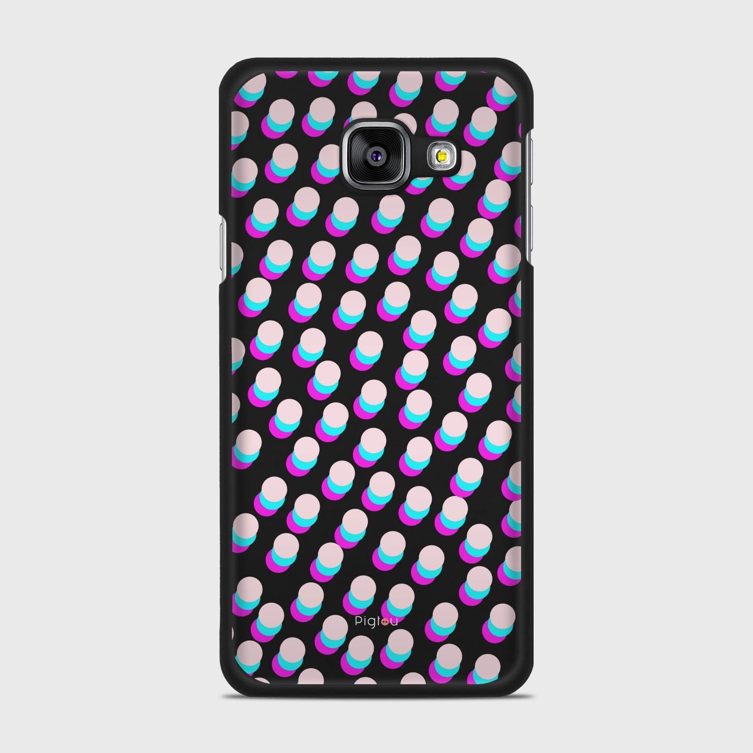 SIMPLY DOTS Samsung Galaxy A3 (2016) case - thin fit matte black (D98)