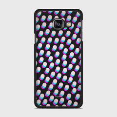 SIMPLY DOTS Samsung Galaxy A3 (2016) case - thin fit matte black (D98)