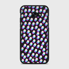 SIMPLY DOTS Samsung Galaxy A5 (2017) case - thin fit matte black (D98)