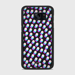 SIMPLY DOTS Samsung Galaxy S7 case - thin fit matte black (D98)