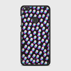 SIMPLY DOTS Huawei P10 Lite case - thin fit matte black (D98)