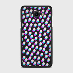 SIMPLY DOTS Samsung Galaxy J7 (2016) case - thin fit matte black (D98)