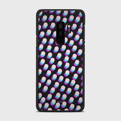 SIMPLY DOTS Samsung Galaxy S9 Plus case - thin fit matte black (D98)